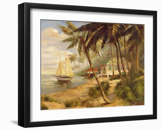 Key West Hideaway-Enrique Bolo-Framed Premium Giclee Print