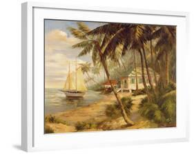 Key West Hideaway-Enrique Bolo-Framed Premium Giclee Print