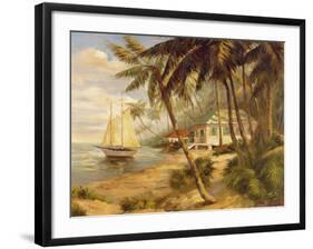 Key West Hideaway-Enrique Bolo-Framed Premium Giclee Print