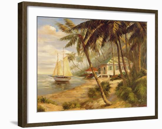 Key West Hideaway-Enrique Bolo-Framed Premium Giclee Print