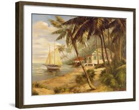 Key West Hideaway-Enrique Bolo-Framed Premium Giclee Print