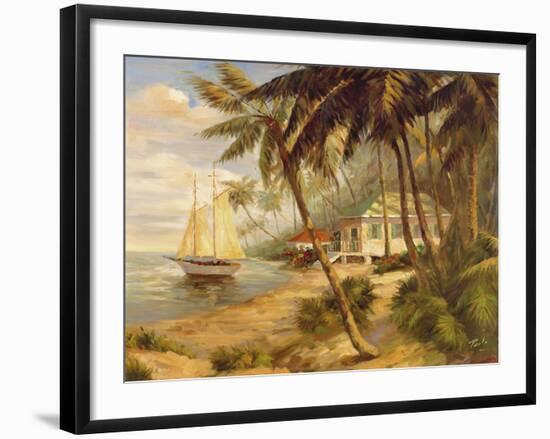 Key West Hideaway-Enrique Bolo-Framed Premium Giclee Print