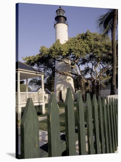 Key West Lighthouse, Key West, Florida, USA-Maresa Pryor-Stretched Canvas