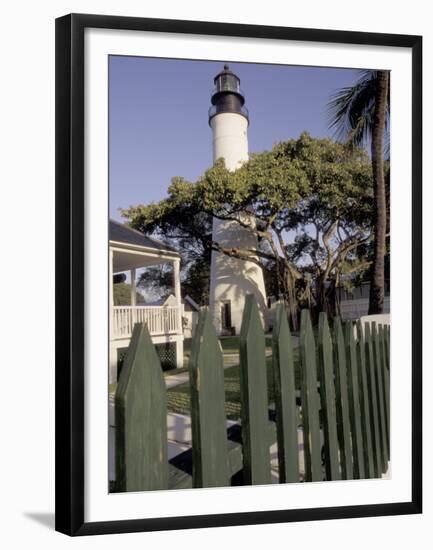 Key West Lighthouse, Key West, Florida, USA-Maresa Pryor-Framed Premium Photographic Print