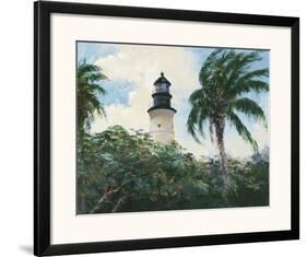 Key West Lighthouse-Michael R. Miller-Framed Art Print
