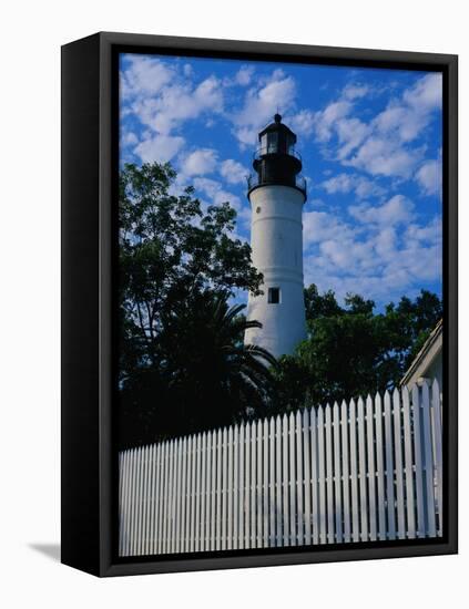 Key West Lighthouse-James Randklev-Framed Stretched Canvas