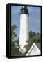 Key West Lighthouse-David Knowlton-Framed Stretched Canvas