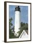 Key West Lighthouse-David Knowlton-Framed Giclee Print