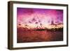 Key West Pier III - In the Style of Oil Painting-Philippe Hugonnard-Framed Giclee Print