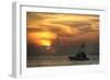 Key West Sport Fisher Sunset-Robert Goldwitz-Framed Photographic Print