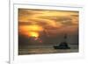 Key West Sport Fisher Sunset-Robert Goldwitz-Framed Photographic Print