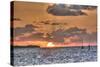 Key West Sunrise II-Robert Goldwitz-Stretched Canvas