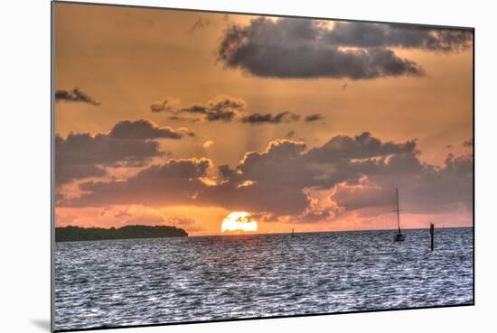 Key West Sunrise II-Robert Goldwitz-Mounted Photographic Print