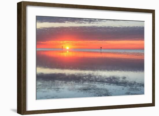 Key West Sunrise III-Robert Goldwitz-Framed Photographic Print