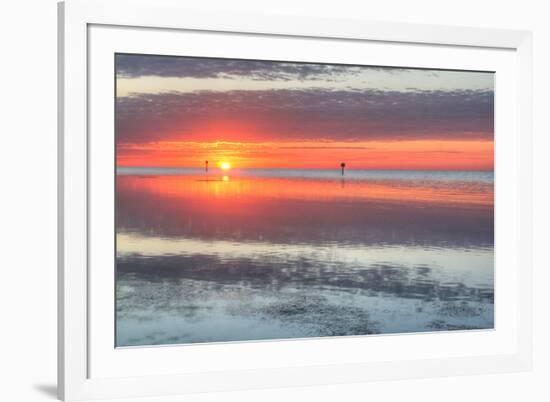 Key West Sunrise III-Robert Goldwitz-Framed Photographic Print