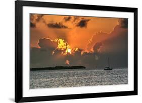 Key West Sunrise IV-Robert Goldwitz-Framed Photographic Print