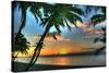 Key West Sunrise VII-Robert Goldwitz-Stretched Canvas