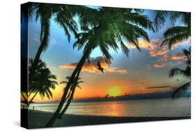 Key West Sunrise VII-Robert Goldwitz-Stretched Canvas