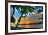 Key West Sunrise VII-Robert Goldwitz-Framed Photographic Print