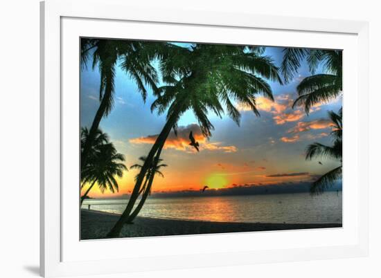 Key West Sunrise VII-Robert Goldwitz-Framed Photographic Print