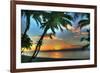 Key West Sunrise VII-Robert Goldwitz-Framed Photographic Print