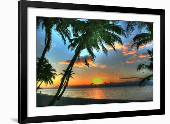 Key West Sunrise VII-Robert Goldwitz-Framed Photographic Print