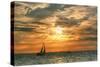 Key West Sunset II-Robert Goldwitz-Stretched Canvas