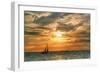 Key West Sunset II-Robert Goldwitz-Framed Photographic Print