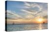 Key West Sunset III-Robert Goldwitz-Stretched Canvas