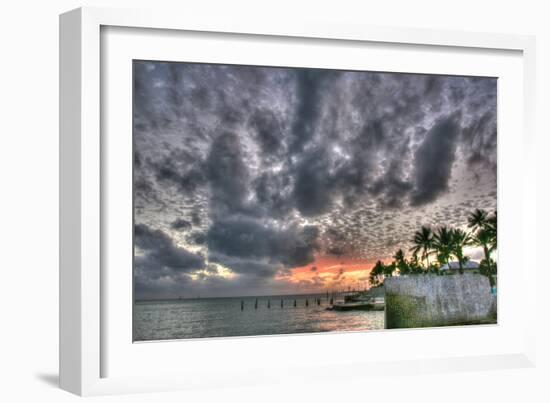 Key West Sunset IX-Robert Goldwitz-Framed Photographic Print