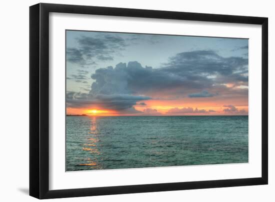 Key West Sunset VI-Robert Goldwitz-Framed Premium Photographic Print