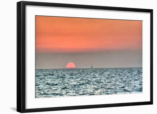 Key West Sunset X-Robert Goldwitz-Framed Photographic Print