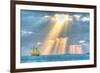 Key West Sunset XIII-Robert Goldwitz-Framed Photographic Print