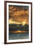 Key West Vertical with Schooner-Robert Goldwitz-Framed Photographic Print