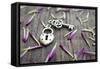Key With Heart Shaped Lock-kbuntu-Framed Stretched Canvas
