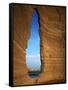 Keyhole Arch, Monument Rocks National Natural Area, Kansas, USA-Charles Gurche-Framed Stretched Canvas