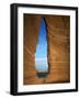 Keyhole Arch, Monument Rocks National Natural Area, Kansas, USA-Charles Gurche-Framed Photographic Print