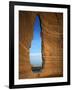 Keyhole Arch, Monument Rocks National Natural Area, Kansas, USA-Charles Gurche-Framed Photographic Print