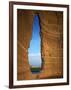 Keyhole Arch, Monument Rocks National Natural Area, Kansas, USA-Charles Gurche-Framed Photographic Print