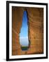 Keyhole Arch, Monument Rocks National Natural Area, Kansas, USA-Charles Gurche-Framed Photographic Print