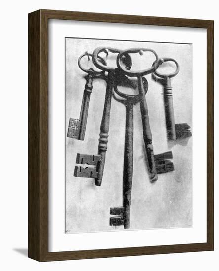 Keys of the Bastille-null-Framed Photographic Print