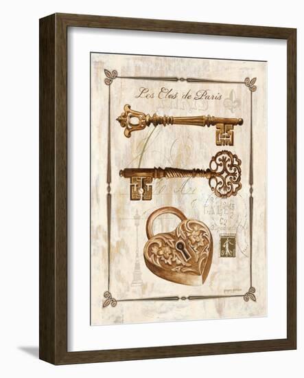 Keys to Paris II-Gregory Gorham-Framed Art Print