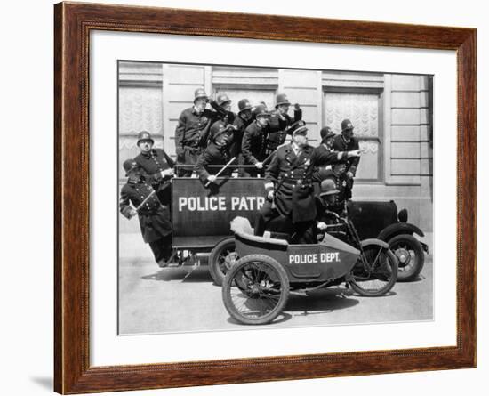 Keystone Cops: Misc Titles, 1944-null-Framed Photographic Print