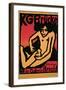 KG Brcke Poster-Ernst Ludwig Kirchner-Framed Giclee Print