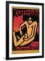 KG Brcke Poster-Ernst Ludwig Kirchner-Framed Giclee Print