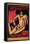 KG Brcke Poster-Ernst Ludwig Kirchner-Framed Stretched Canvas