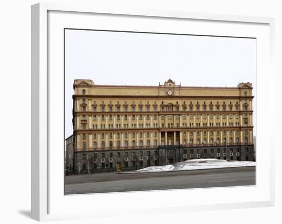 Kgb Building, Lubyankskaya Square, Moscow, Russia, Europe-Lawrence Graham-Framed Photographic Print