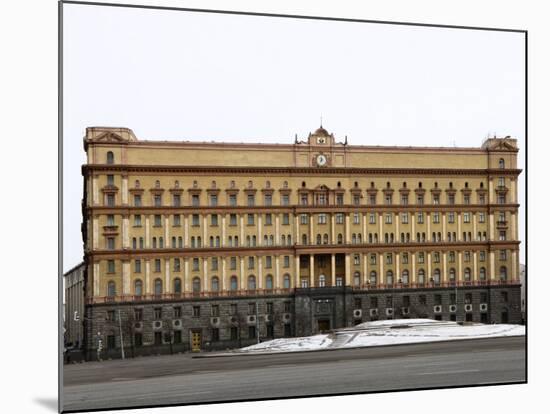 Kgb Building, Lubyankskaya Square, Moscow, Russia, Europe-Lawrence Graham-Mounted Photographic Print