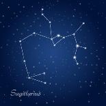 Ursa Minor Constellation at Starry Night Sky-Kgkarolina-Mounted Photographic Print