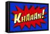 Khaaan! Pop-Art-null-Framed Stretched Canvas